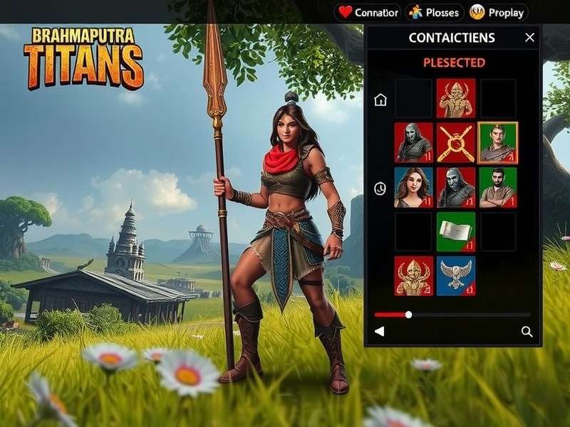 Brahmaputra Titans character customization interface