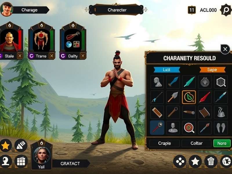 Brahmaputra Titans gameplay screenshot showing character and environment
